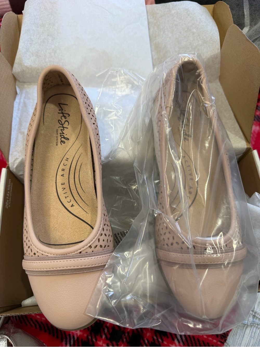 LifeStride Nile 2 Trueblush Flats – Talla 5.5 M
